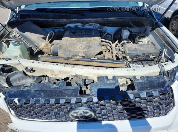 5TFAY5F17KX811797 2019 TOYOTA TUNDRA Белый Вид подкапотного пространства