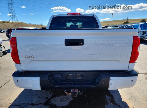 5TFAY5F17KX811797 2019 TOYOTA TUNDRA Белый Вид сзади
