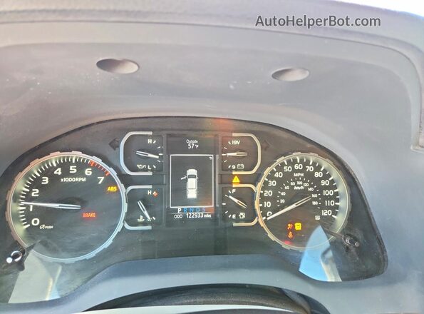 5TFAY5F17KX811797 2019 TOYOTA TUNDRA Белый Вид щитка приборов