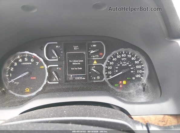 5TFAY5F18KX869935 2019 TOYOTA TUNDRA Brown Вид задніх сидінь
