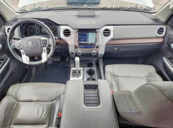 5TFBY5F13MX960070 2021 TOYOTA TUNDRA White წინა პანელის ხედი