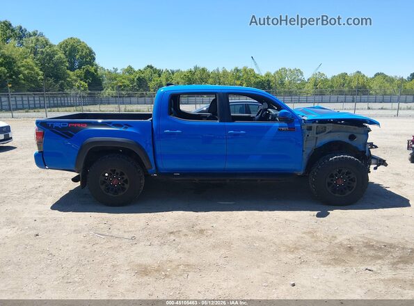 5TFCZ5ANXKX183685 2019 TOYOTA TACOMA Синий Вид задней части салона