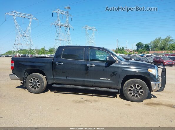 5TFDM5F13HX072574 2017 TOYOTA TUNDRA Black Սալոնի հետևի տեսք