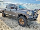 2017 Toyota Tundra Серый vin: 5TFDW5F14HX593085