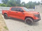 2018 Toyota Tundra Crewmax Sr5 Оранжевый vin: 5TFDW5F19JX747375
