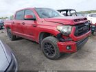 2017 Toyota Tundra Trd Pro 5.7l V8 Red vin: 5TFDY5F11HX584550