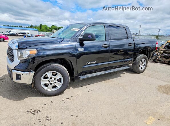 5TFDY5F15KX808409 2019 TOYOTA TUNDRA Black Передня ліва чверть