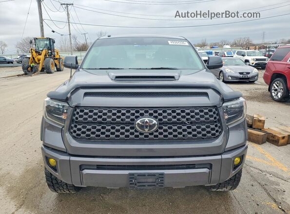 5TFDY5F19KX804993 2019 TOYOTA TUNDRA Серый Вид спереди