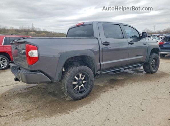 5TFDY5F19KX804993 2019 TOYOTA TUNDRA Серый Задняя правая четверть