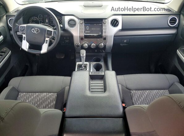 5TFDY5F19KX804993 2019 TOYOTA TUNDRA Серый Вид панели приборов