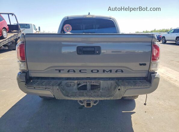 5TFDZ5BN3MX064284 2021 TOYOTA TACOMA Gray Vista trasera