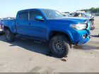 2016 Toyota Tacoma Sr5 V6 Blue vin: 5TFDZ5BNXGX010159