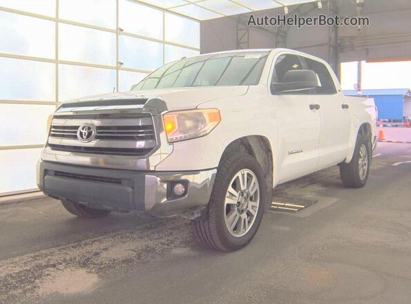 5TFEM5F13GX097087 2016 TOYOTA TUNDRA White Tył lewy