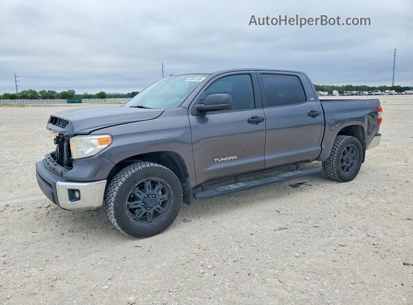 5TFEM5F16GX097326 2016 TOYOTA TUNDRA Серый Передняя левая четверть