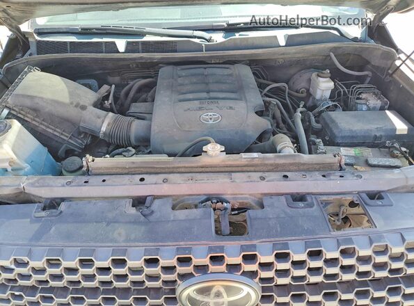5TFEM5F16KX135324 2019 TOYOTA TUNDRA Черный Вид задней части салона