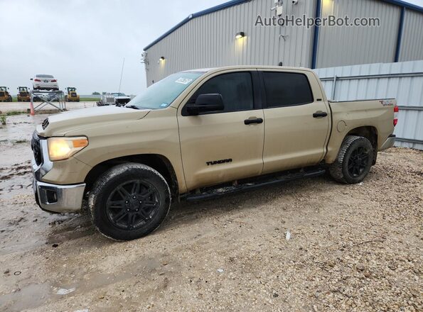 5TFEM5F18KX141691 2019 TOYOTA TUNDRA Желто-коричневый Панорамный вид салона 360°