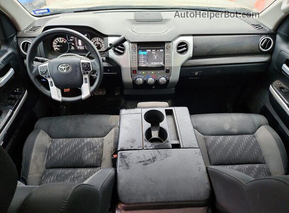 5TFEM5F18KX141691 2019 TOYOTA TUNDRA Желто-коричневый Вид панели приборов