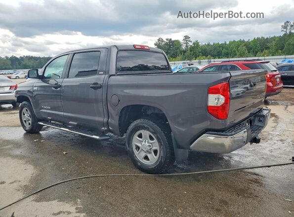 5TFEY5F19KX247135 2019 TOYOTA TUNDRA Gray Rear left