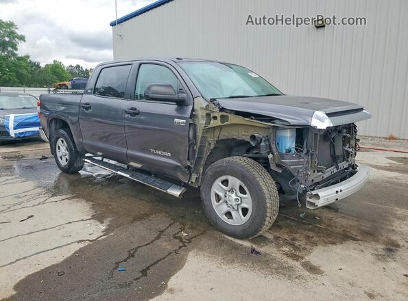 5TFEY5F19KX247135 2019 TOYOTA TUNDRA Gray Front right