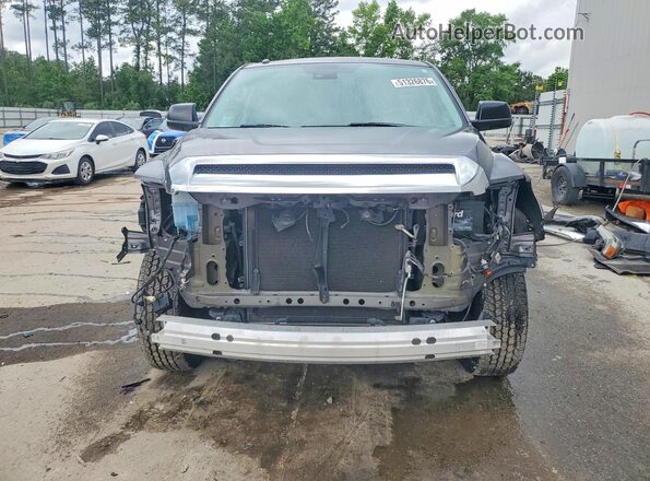 5TFEY5F19KX247135 2019 TOYOTA TUNDRA Gray Front view
