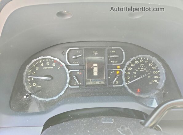 5TFEY5F19LX263174 2020 TOYOTA TUNDRA Gray Widok zestawu wskaźników