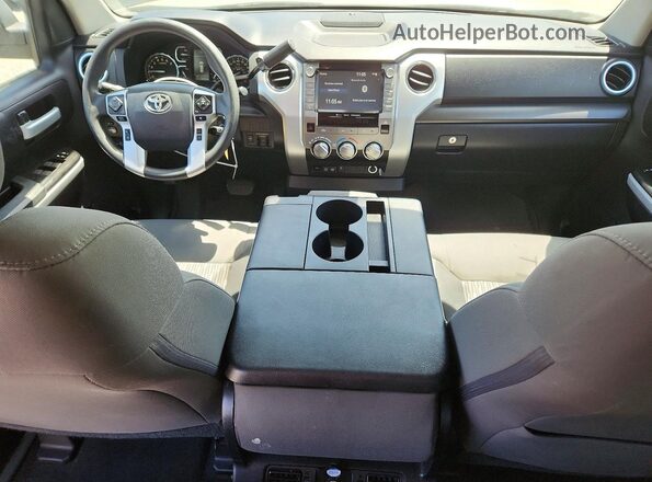 5TFEY5F19LX263174 2020 TOYOTA TUNDRA Gray Widok deski rozdzielczej