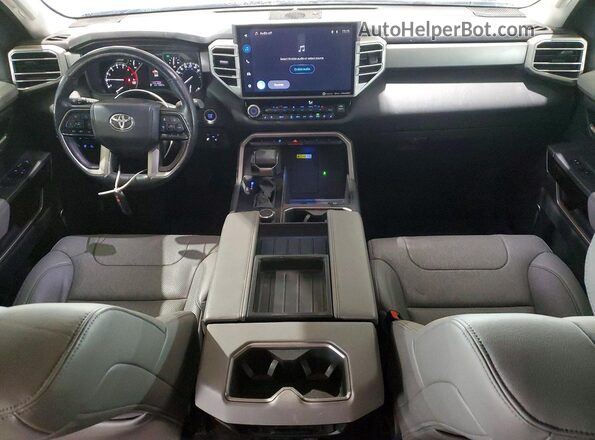 5TFJA5DB2NX003636 2022 TOYOTA TUNDRA Черный Вид панели приборов