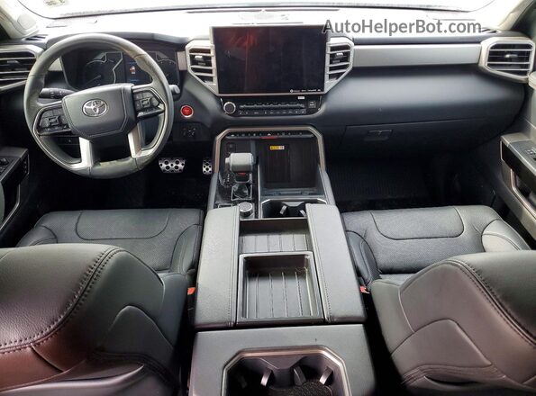 5TFJA5DB2PX081322 2023 TOYOTA TUNDRA Black Widok deski rozdzielczej