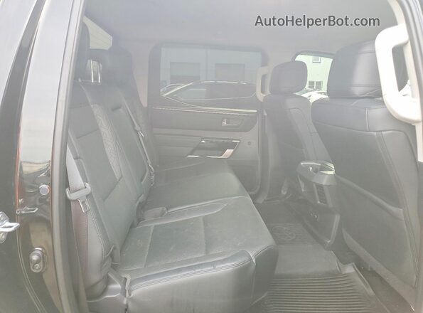 5TFJA5DB2PX081322 2023 TOYOTA TUNDRA Black Widok tylnych siedzeń