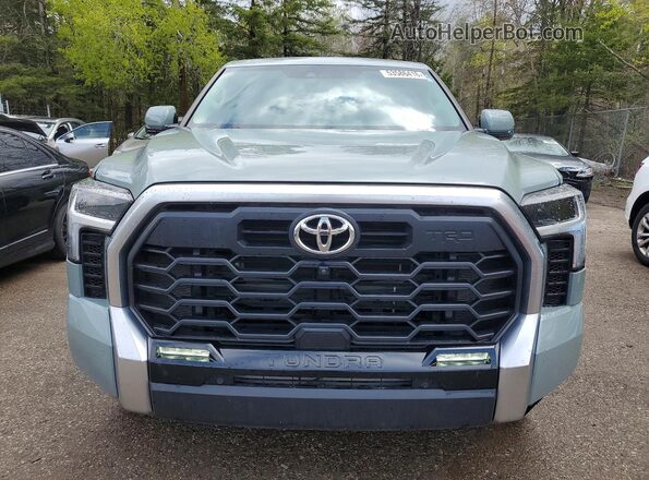 5TFJA5EC7PX017686 2023 TOYOTA TUNDRA Зеленый Вид спереди