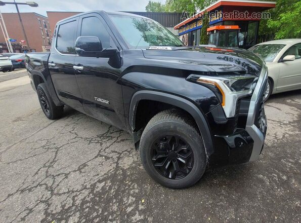 5TFJC5DB3NX008452 2022 TOYOTA TUNDRA Black Przód lewy