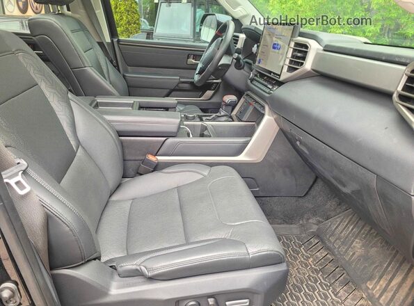 5TFJC5DB3NX008452 2022 TOYOTA TUNDRA Black Widok z przodu