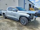 2024 Toyota Tundra Limited Hv Серебряный vin: 5TFJC5DB4RX072621