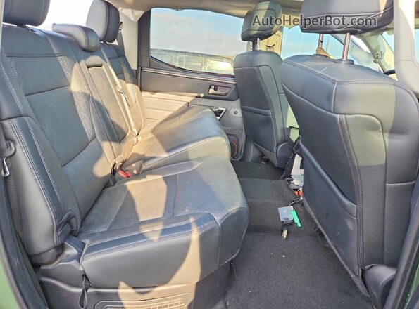5TFJC5DB9PX026733 2023 TOYOTA TUNDRA Green Widok tylnych siedzeń