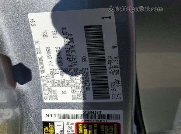 5TFJC5DBXRX066158 2024 TOYOTA TUNDRA Серебряный Вид подкапотного пространства
