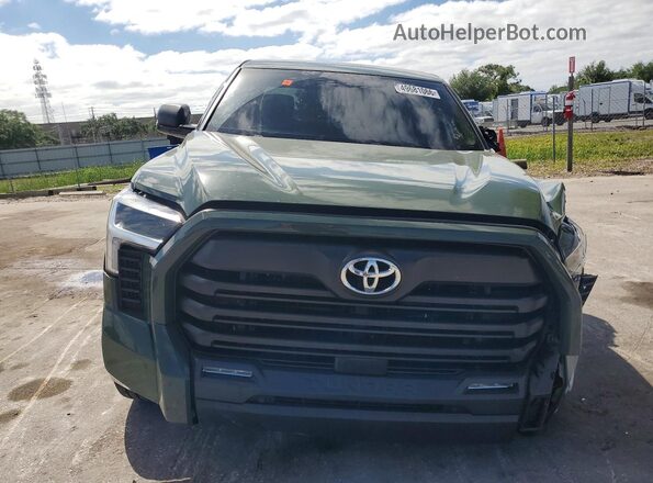 5TFLA5AB2NX018554 2022 TOYOTA TUNDRA Green Դիմացի տեսք