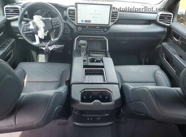 5TFLA5DB4SX282916 2025 TOYOTA TUNDRA Black წინა პანელის ხედი