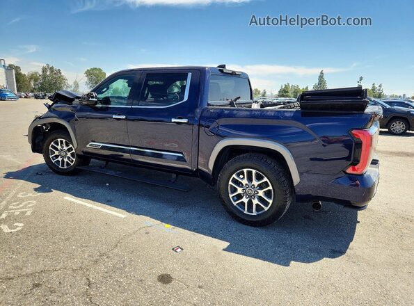 5TFMA5AB7NX001902 2022 TOYOTA TUNDRA Синий Задняя левая четверть