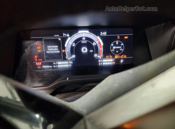 5TFMA5DB9PX084506 2023 TOYOTA TUNDRA Silver Вид щитка приладів