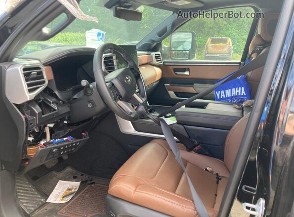 5TFMA5DBXPX123426 2023 TOYOTA TUNDRA Black Widok z tyłu