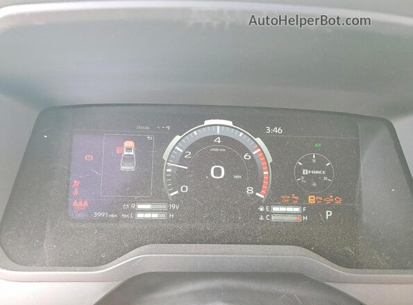 5TFMA5EC6TX049732 2026 TOYOTA TUNDRA Синий Вид щитка приборов