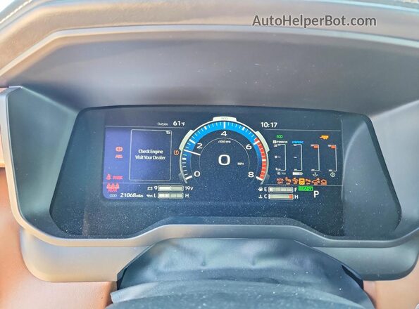 5TFMC5DB3RX082702 2024 TOYOTA TUNDRA Черный Вид щитка приборов