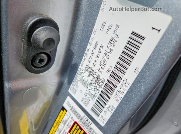 5TFMC5EC0PX002888 2023 TOYOTA TUNDRA Silver ძრავის განყოფილების ხედი