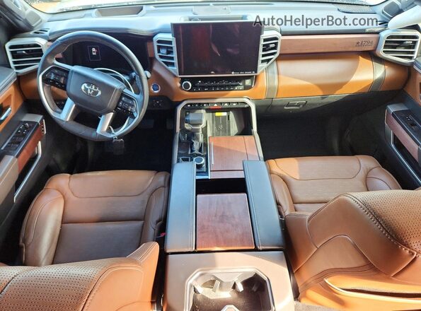 5TFMC5EC0PX002888 2023 TOYOTA TUNDRA Silver წინა პანელის ხედი