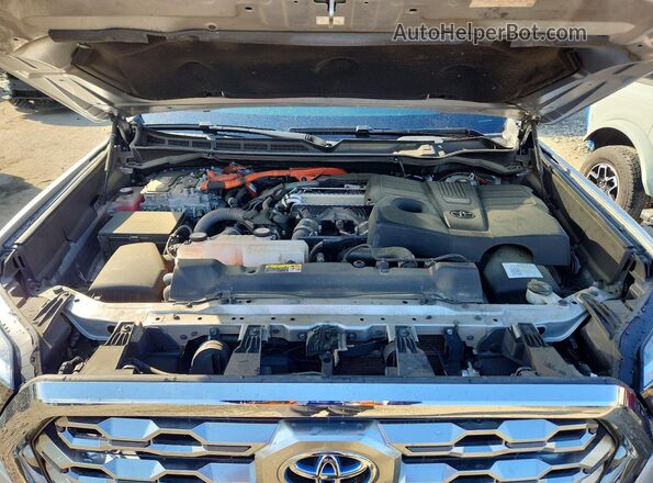 5TFMC5EC0PX002888 2023 TOYOTA TUNDRA Silver უკანა სალონის ხედი