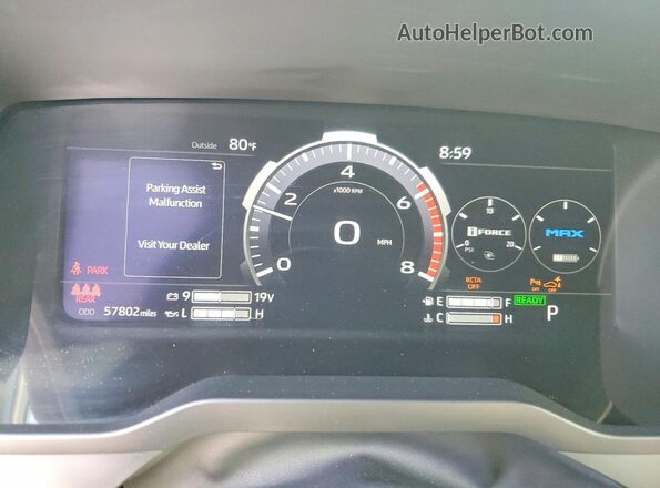 5TFMC5EC5RX005479 2024 TOYOTA TUNDRA Black Instrument cluster view