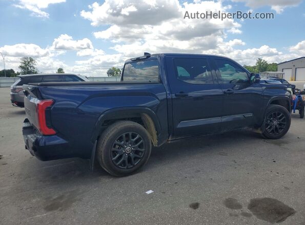5TFNA5DB4NX002280 2022 TOYOTA TUNDRA Blue Trasero derecho