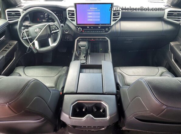 5TFNA5DB4NX002280 2022 TOYOTA TUNDRA Blue Vista del salpicadero