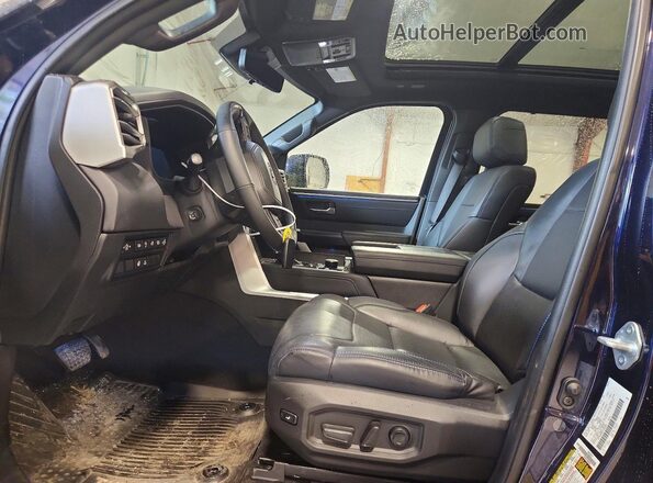 5TFNA5DB6PX096889 2023 TOYOTA TUNDRA Blue Front interior view