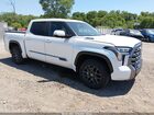 2025 Toyota Tundra Hybrid Platinum Hybrid Crewmax 5.5' Bed White vin: 5TFNC5DB7SX092420
